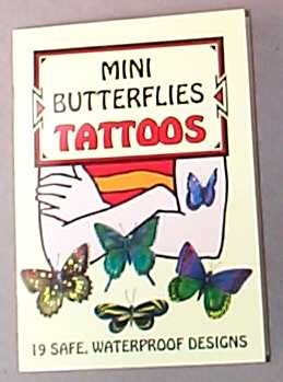 Mini Butterfly Tatoos