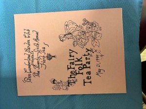 The Fairy Folk Tea Party Book